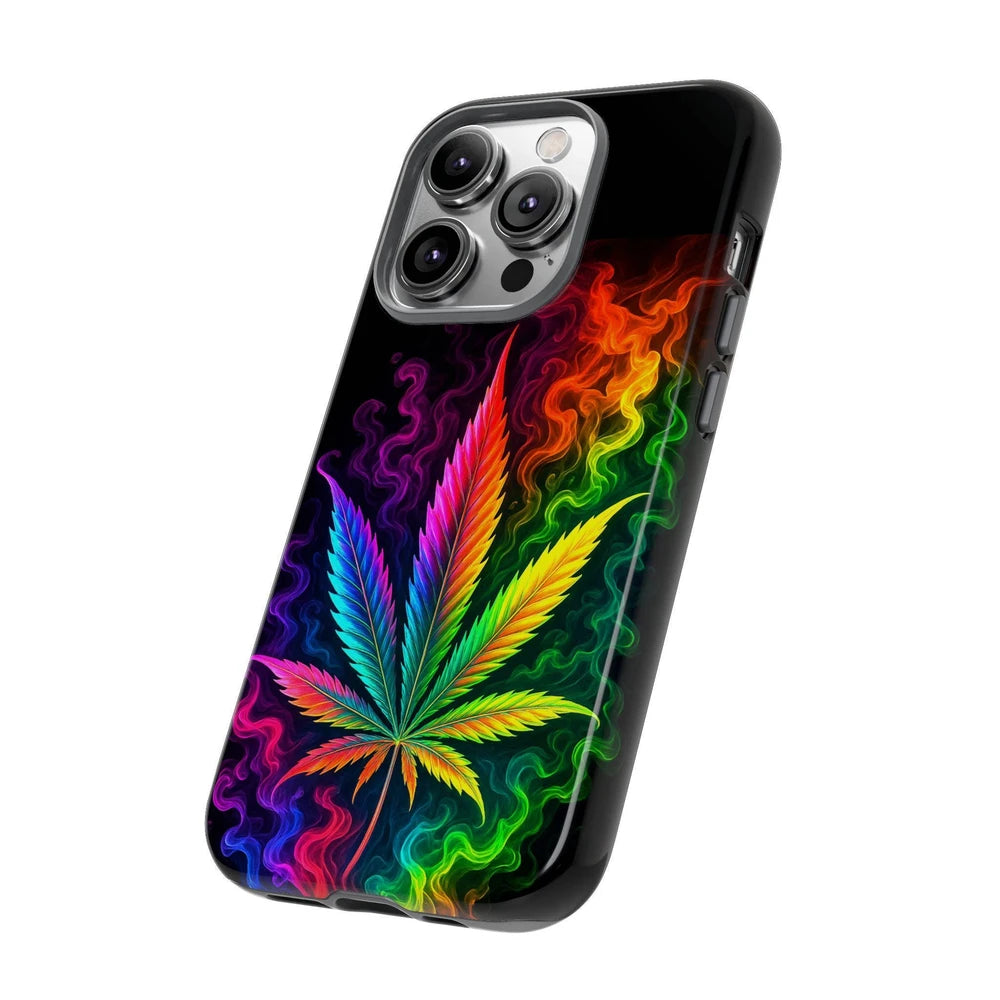 Psychedelic Cannabis Phone Case