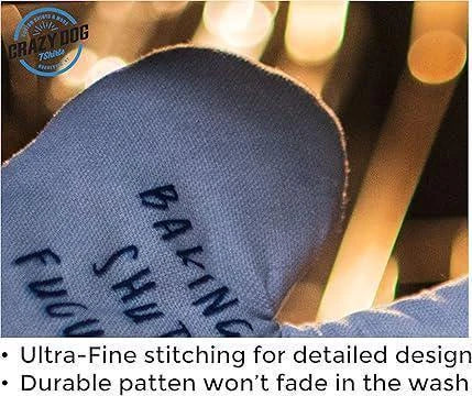 Funny Novelty Print Oven Mitt