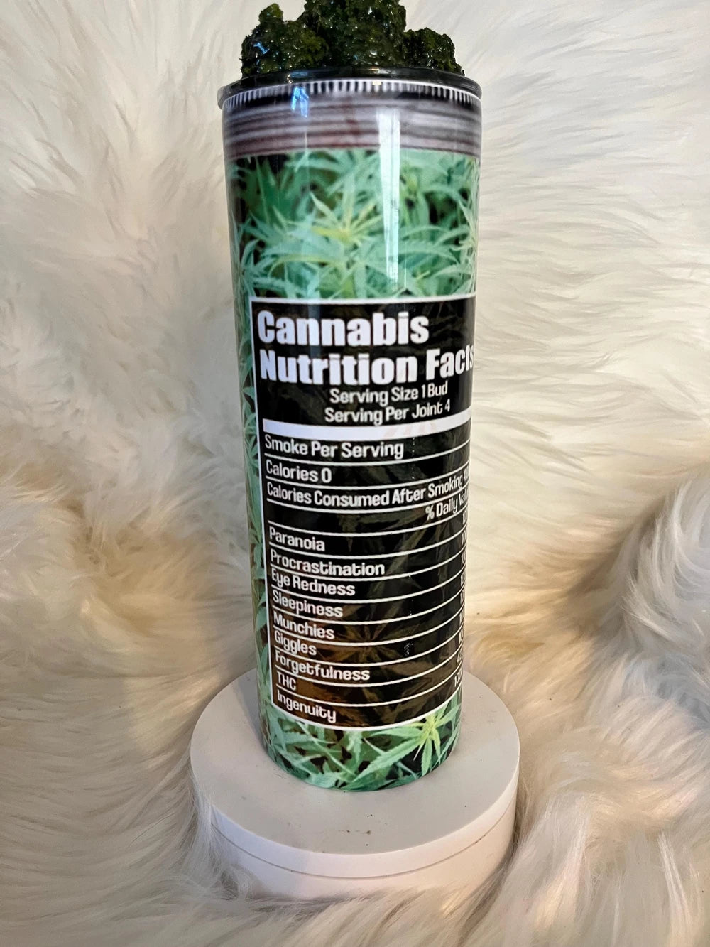 Cannabis Stainless Steel Tumbler