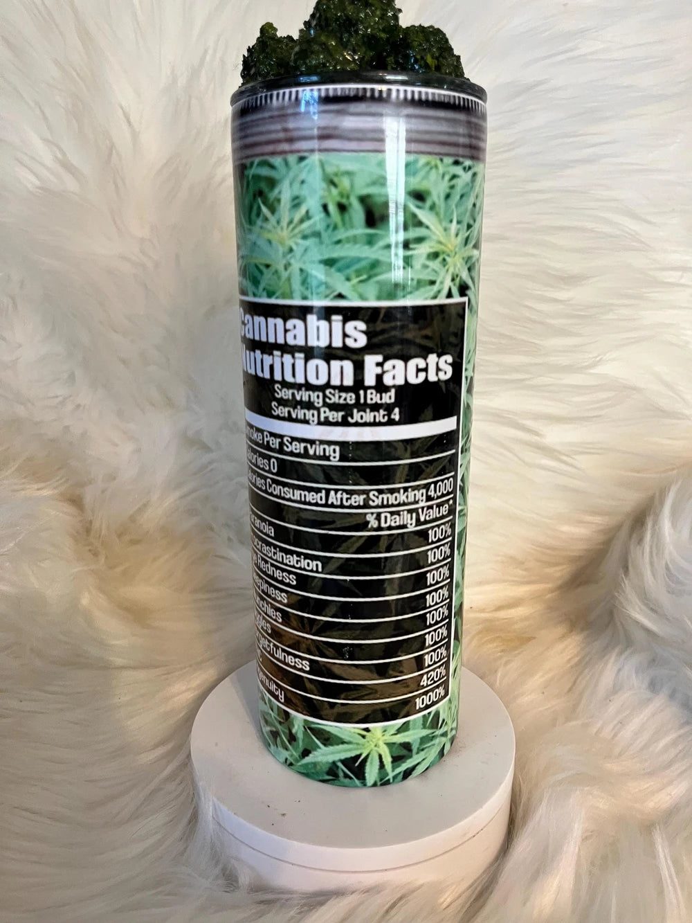Cannabis Stainless Steel Tumbler