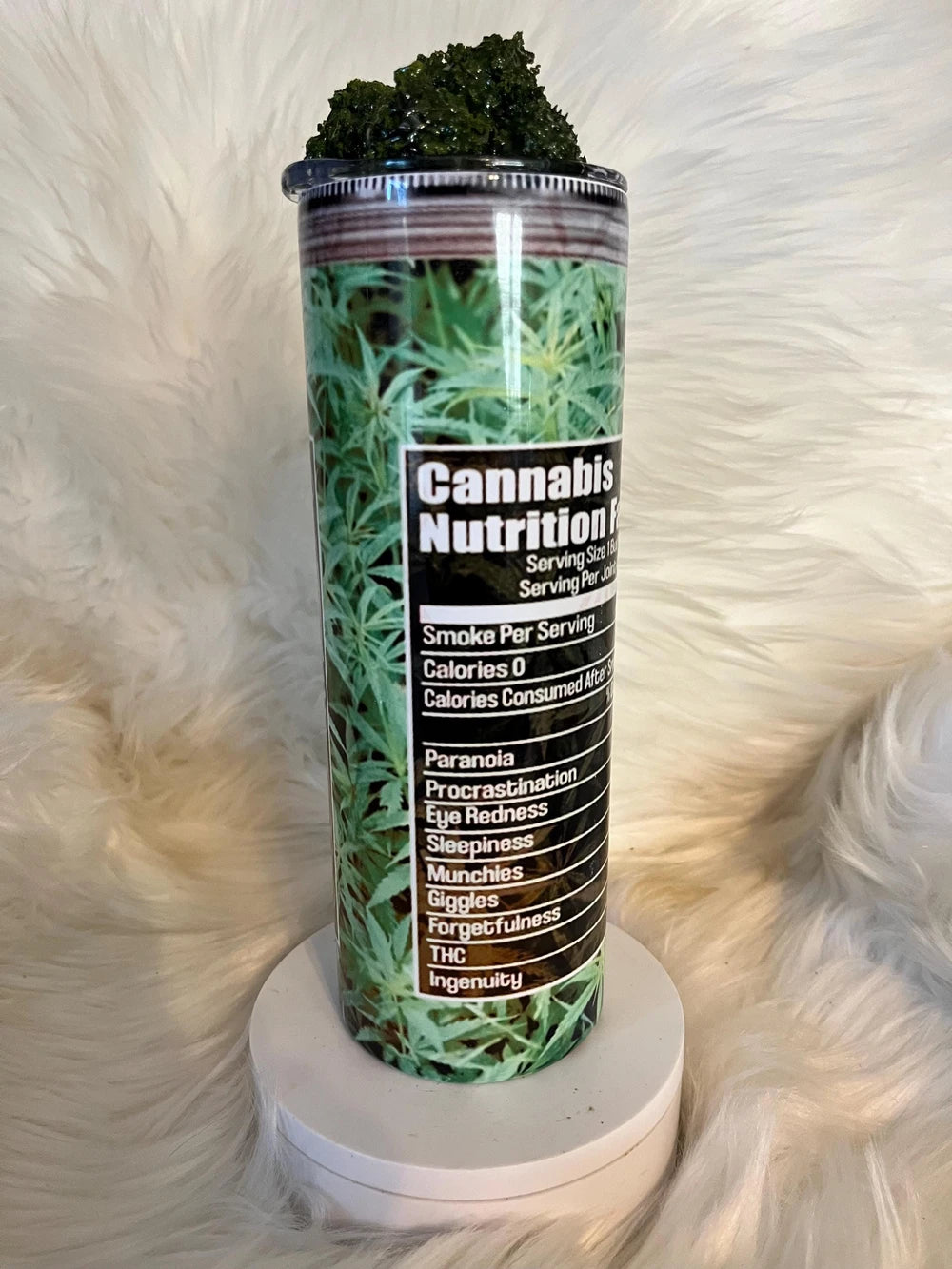 Cannabis Stainless Steel Tumbler