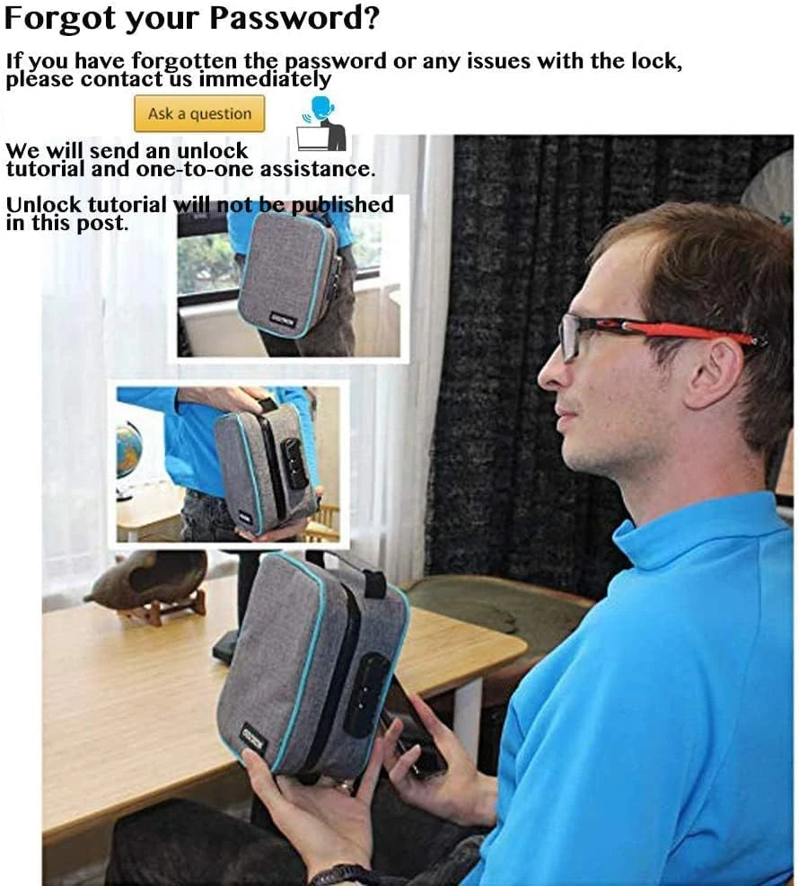 Smell Proof Lock Box