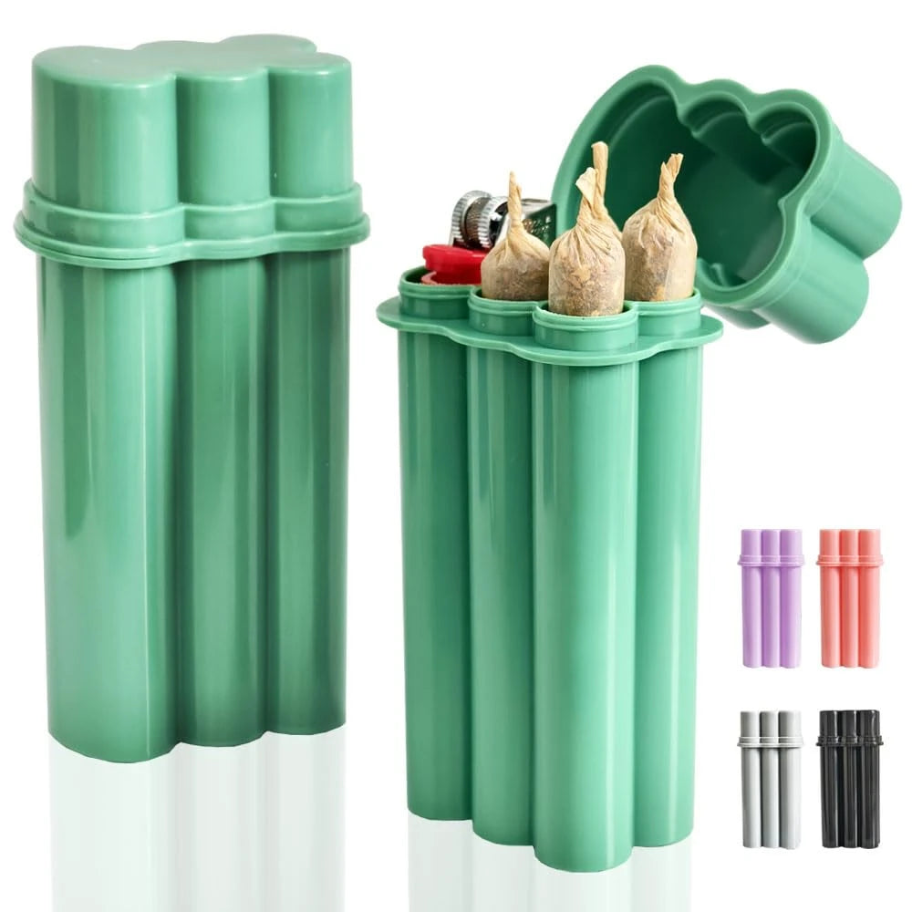 Plastic Pre-Roll Cone Holder Case