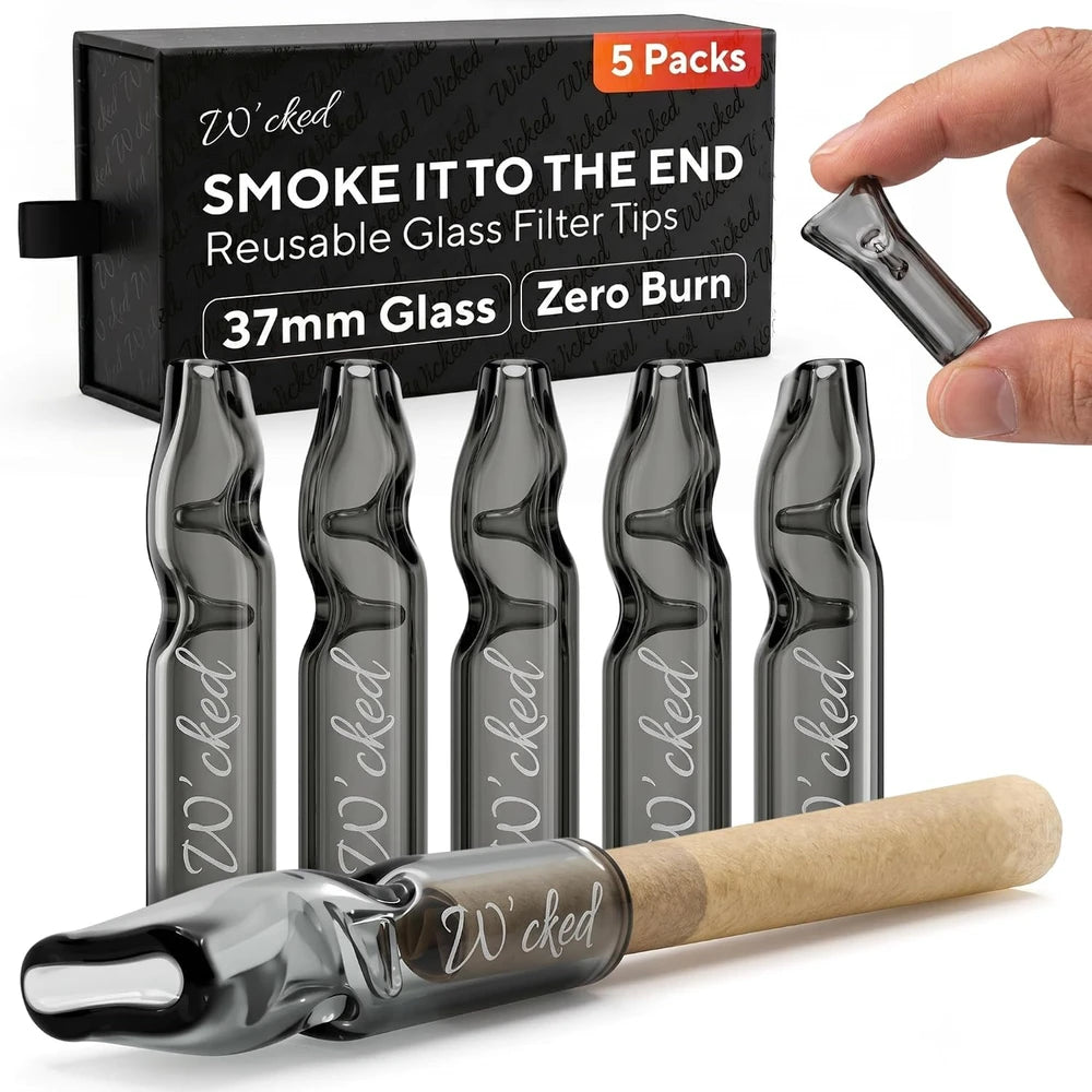 Reusable Glass Filter Tips
