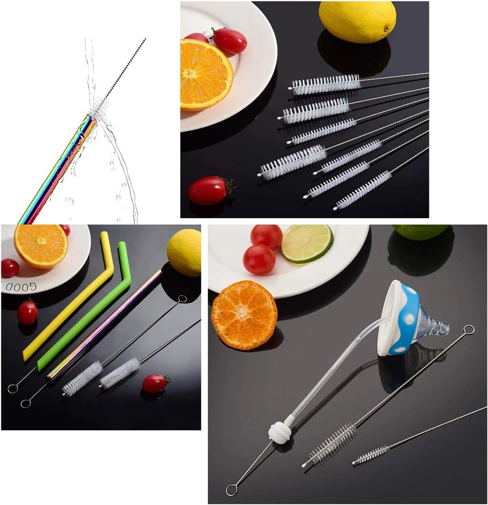 Long Straw Brush Cleaner Set