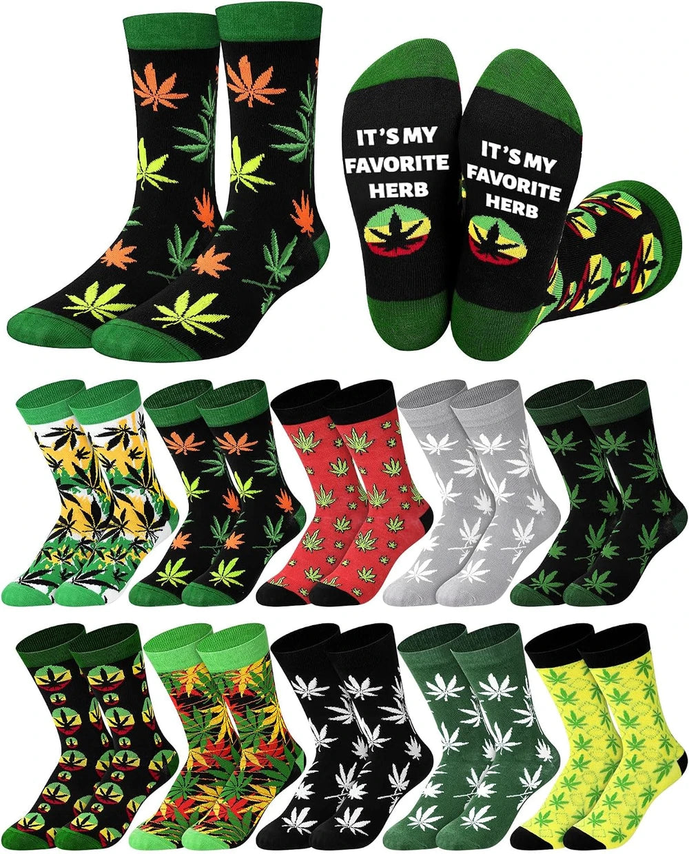 Skicuff Weed Socks