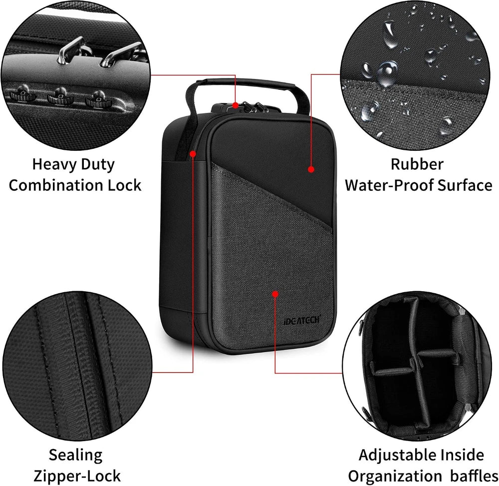 Smell Proof Travel Stash Bag