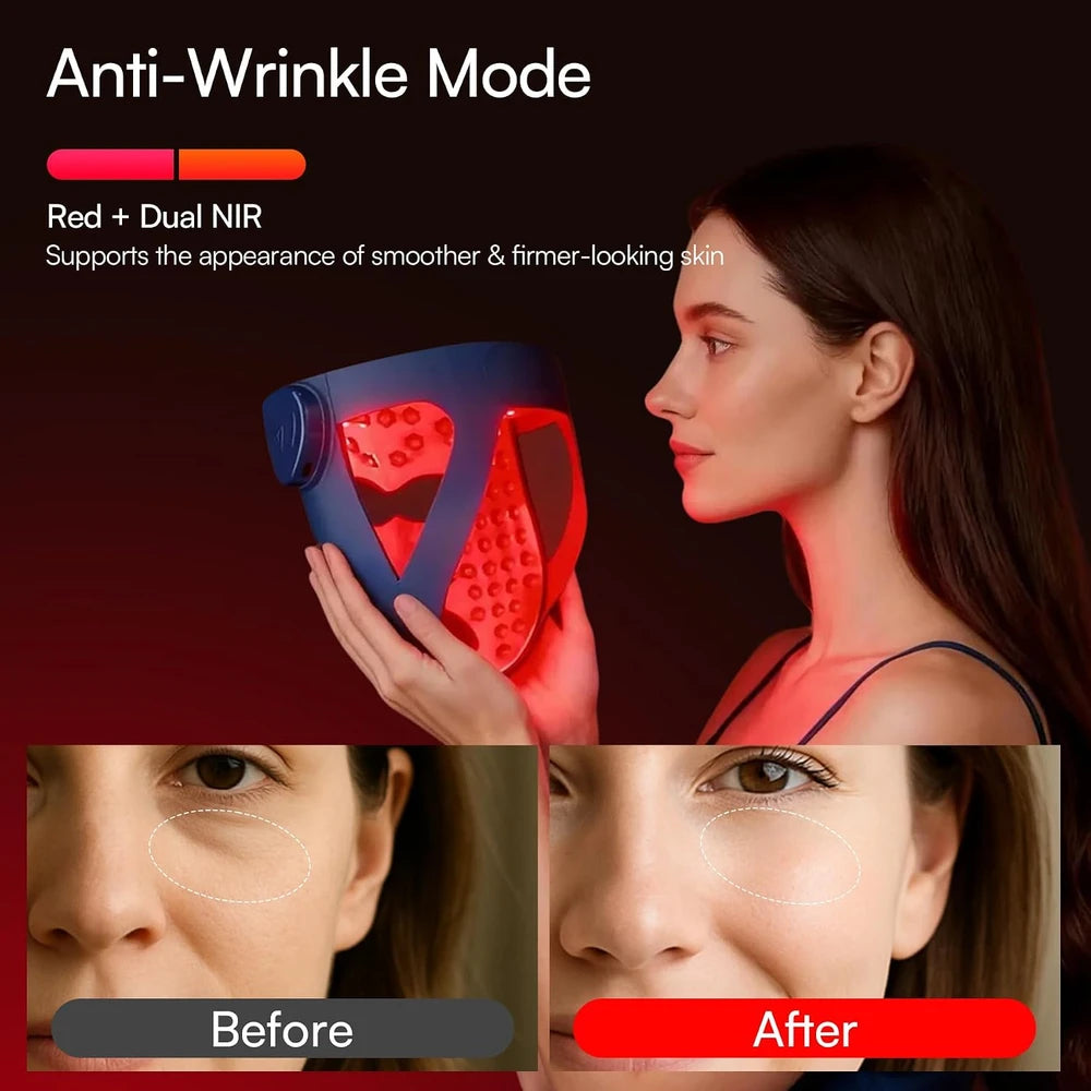 Wireless Red Light Therapy Mask