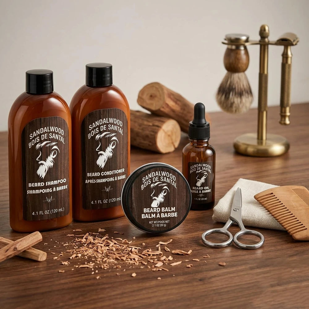 Rinse And Robust Men Beard Care Kit