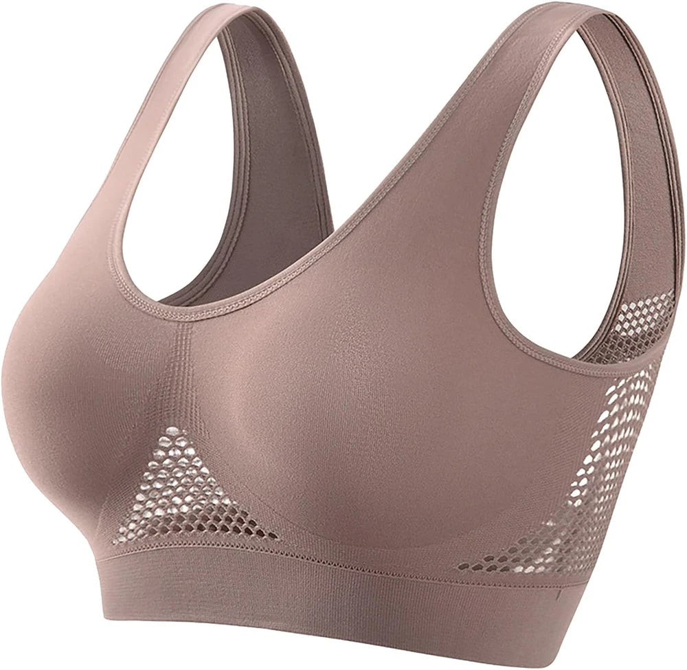 Breathable High Support Sports Bra