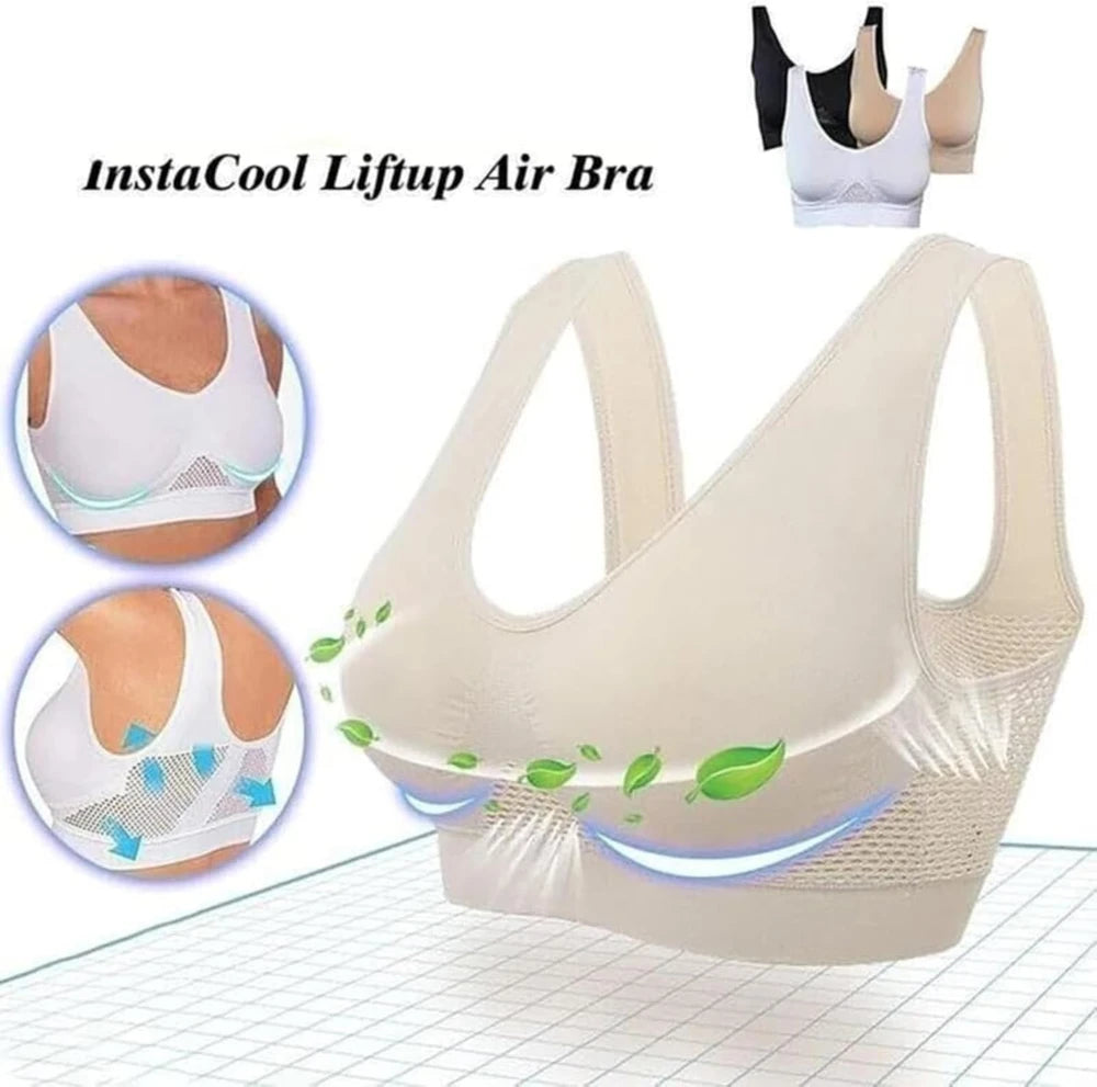 Breathable High Support Sports Bra