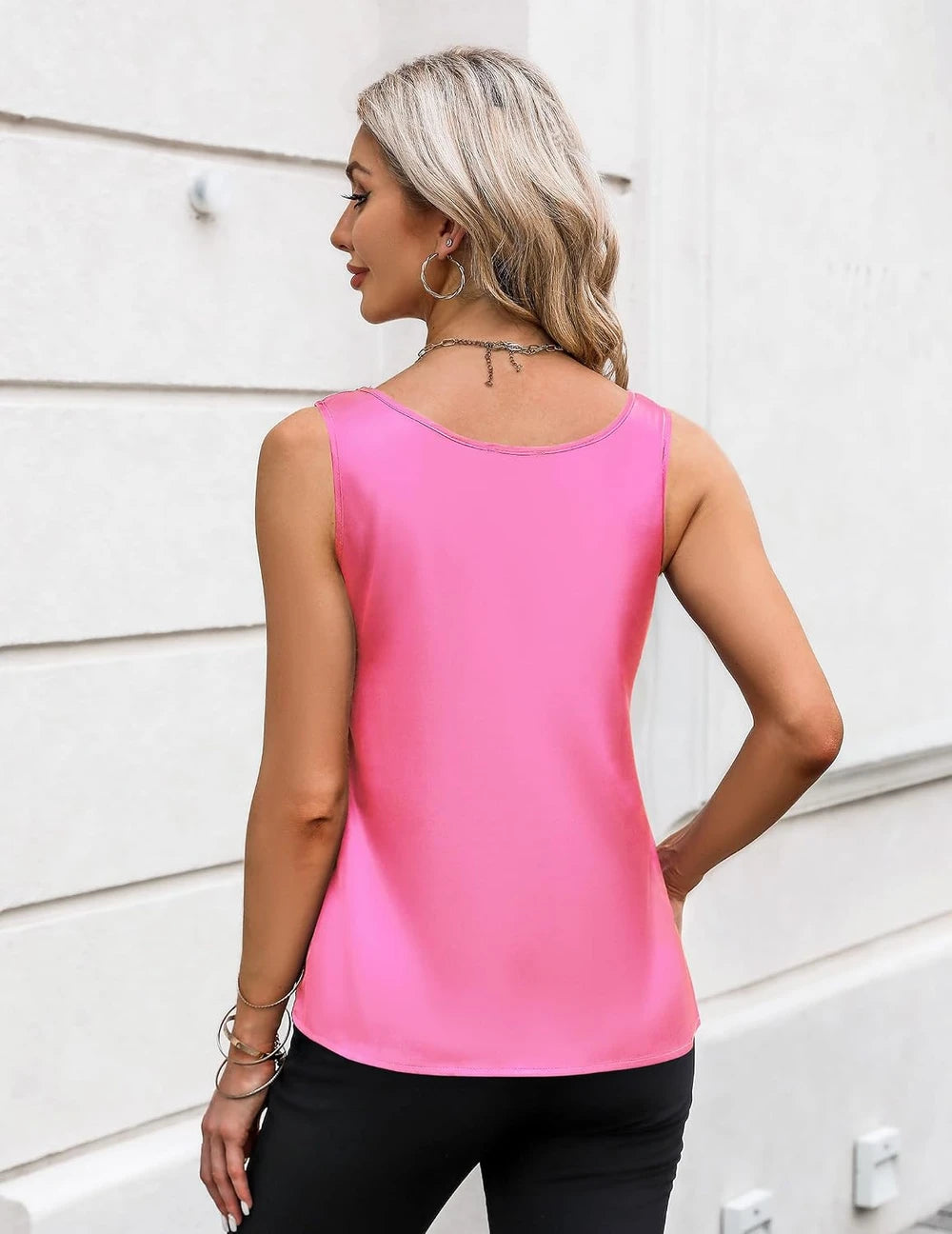 Silk Satin Tank Top