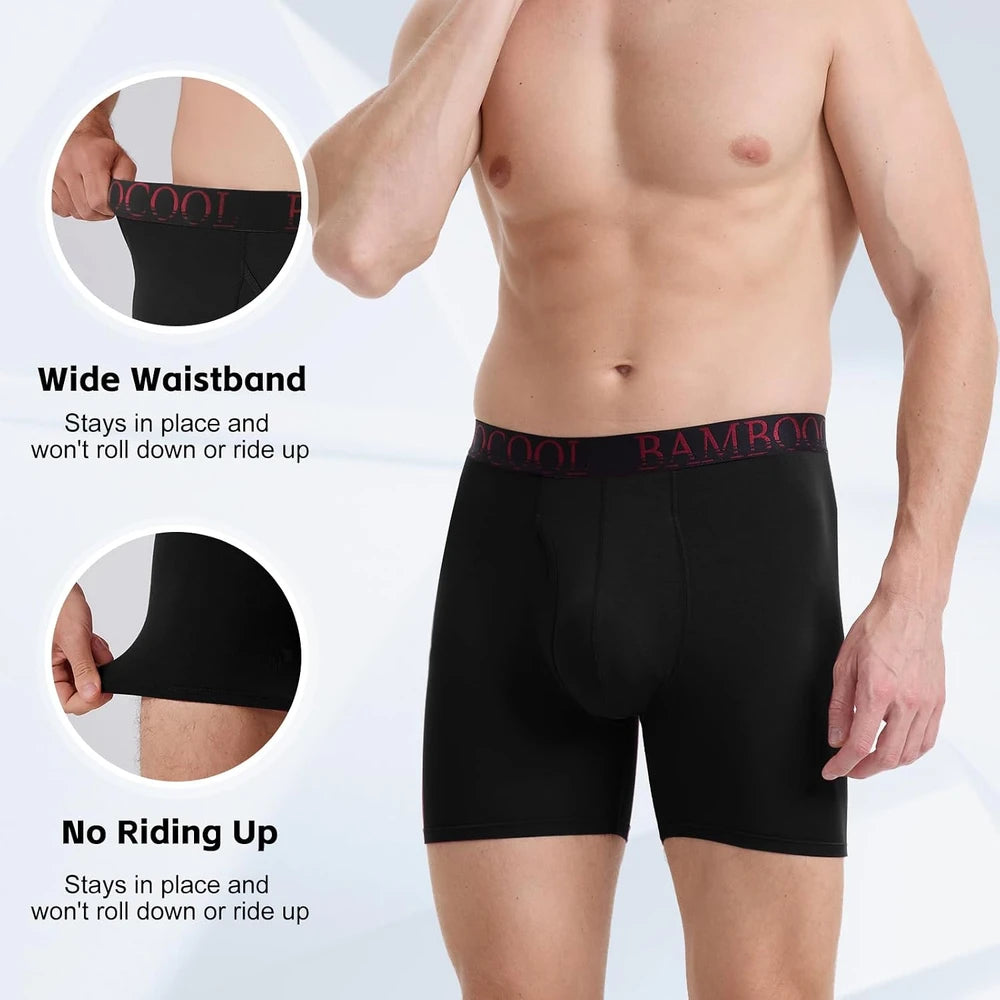 Bamboo Cool Breathable Boxer Briefs