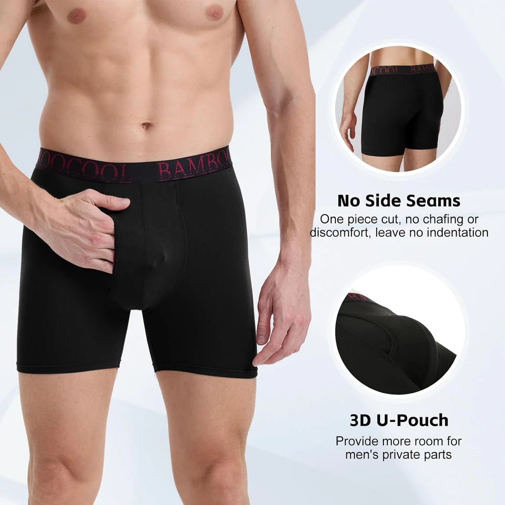 Bamboo Cool Breathable Boxer Briefs