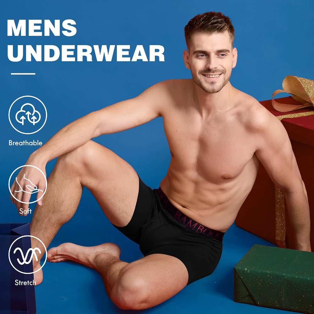 Bamboo Cool Breathable Boxer Briefs