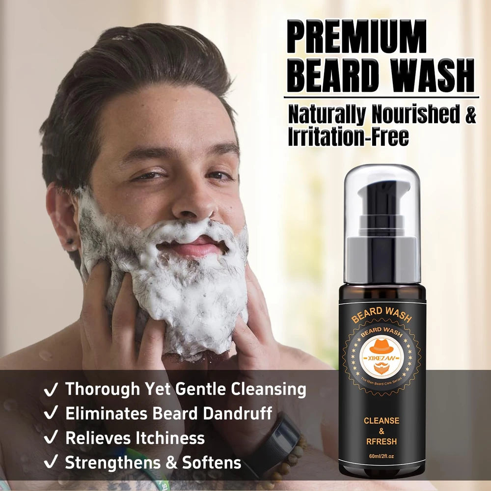 XIKEZAN Beard Grooming Kit