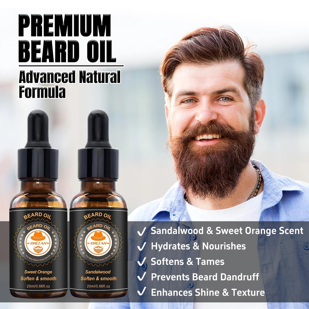XIKEZAN Beard Grooming Kit