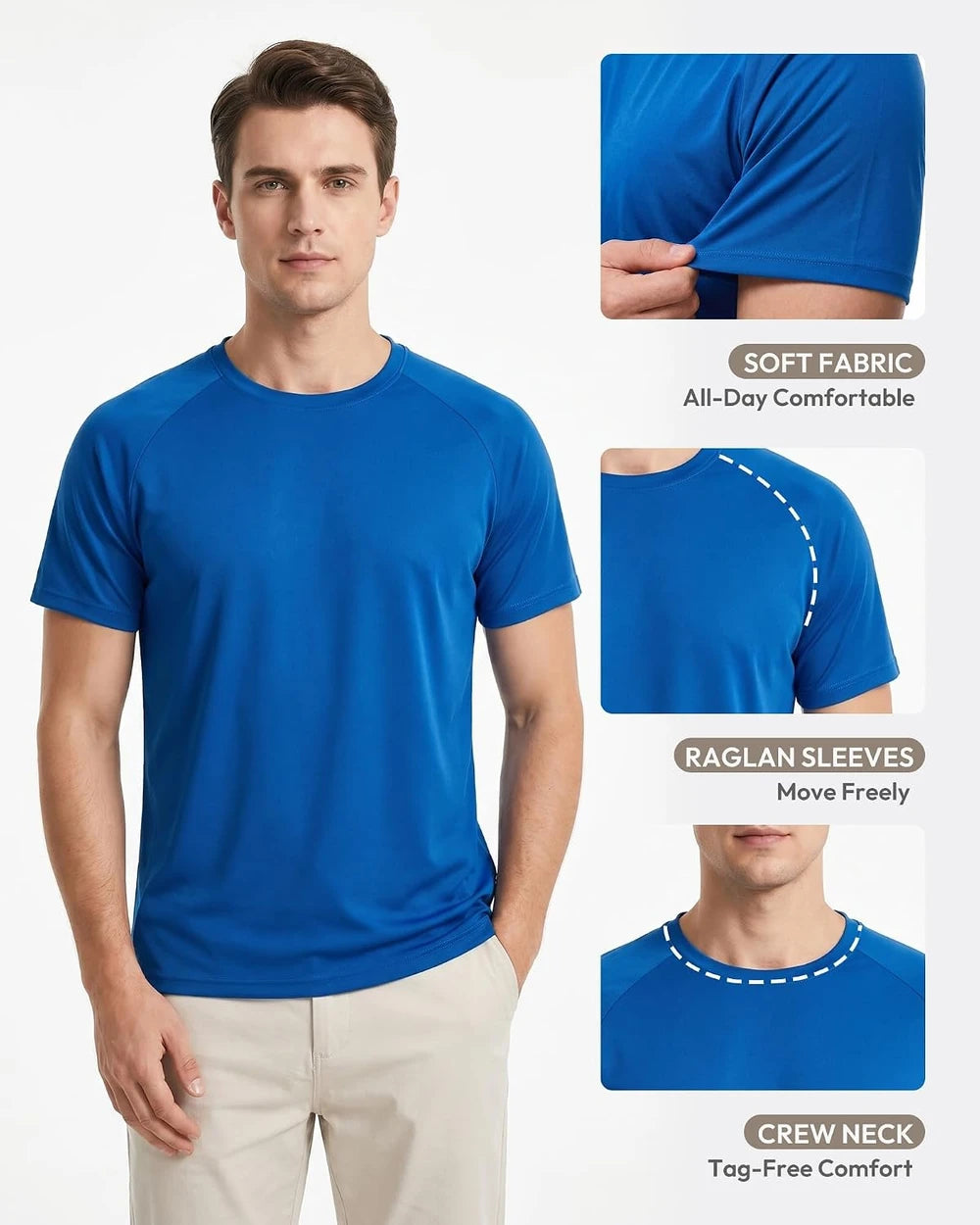 Quick Dry Mens Athletic T-Shirt