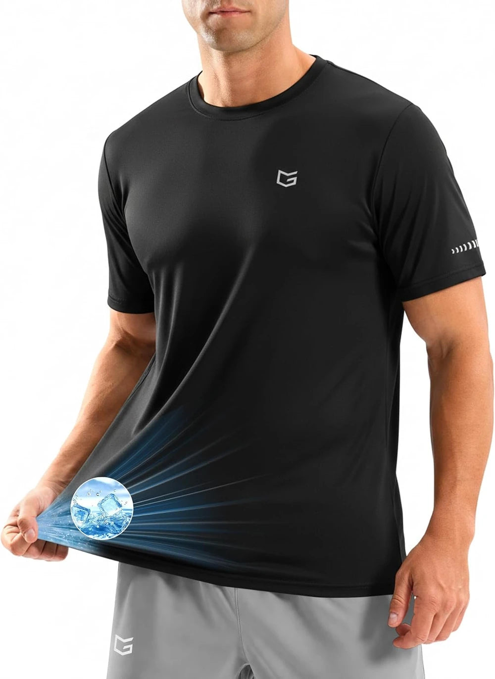 Mens Ice Performance Running Shirt