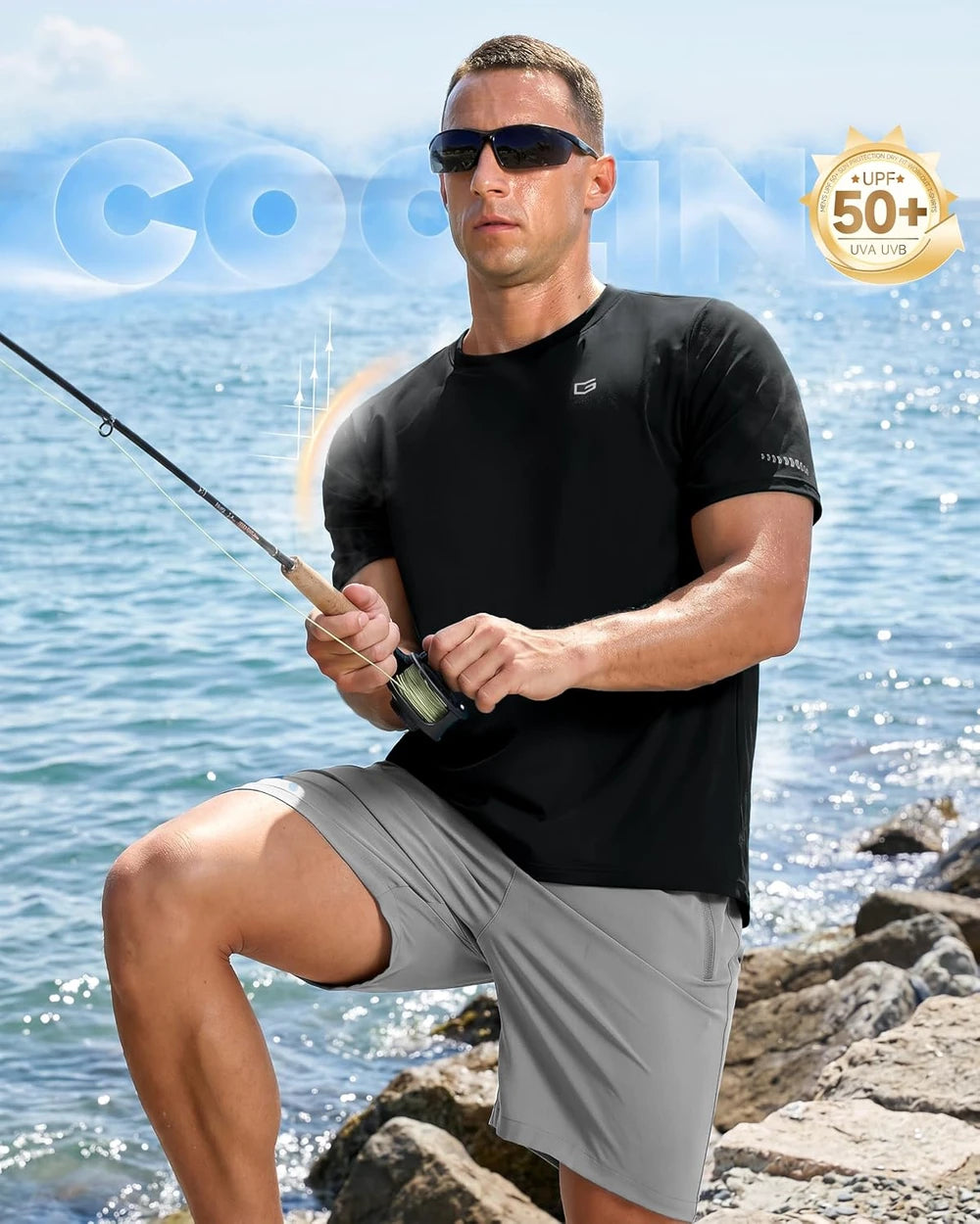 Mens Ice Performance Running Shirt