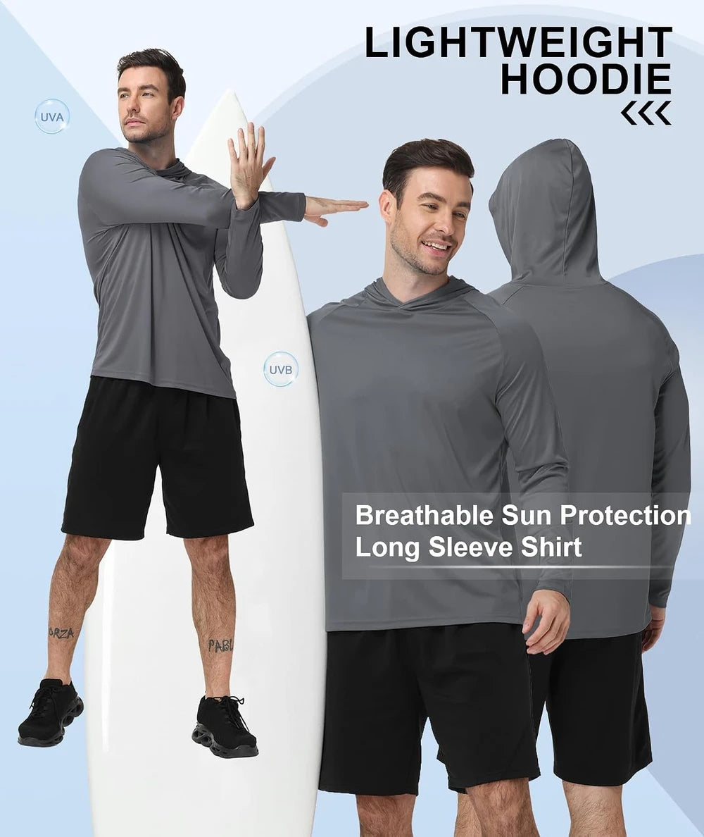 Mens Sun Protection Hoodie